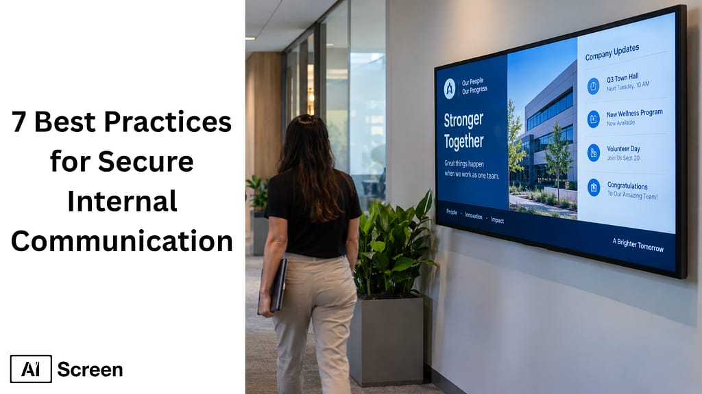 7 Best Practices for Secure Internal Communication