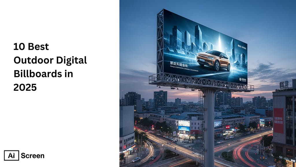 outdoor digital billboards in 2025