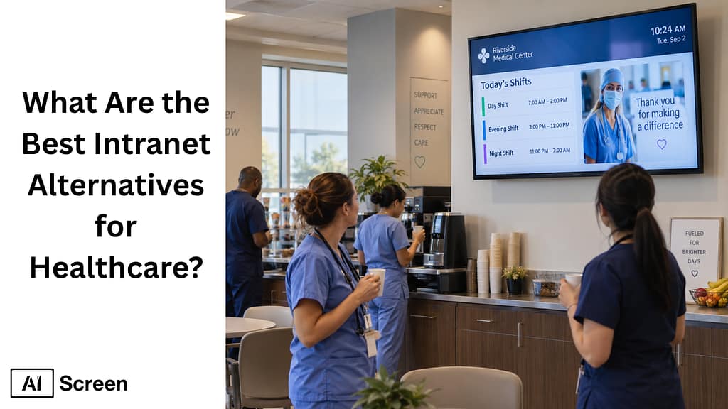 Best Intranet Alternatives for Healthcare