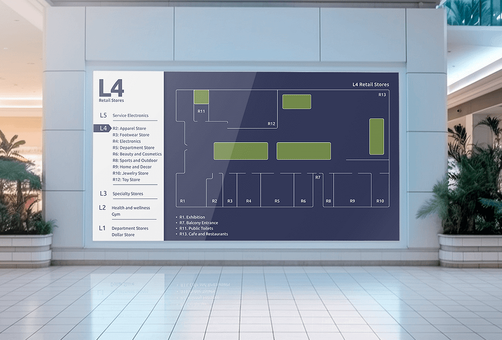 What are the Ideas for Office Digital Signage Wayfinding?