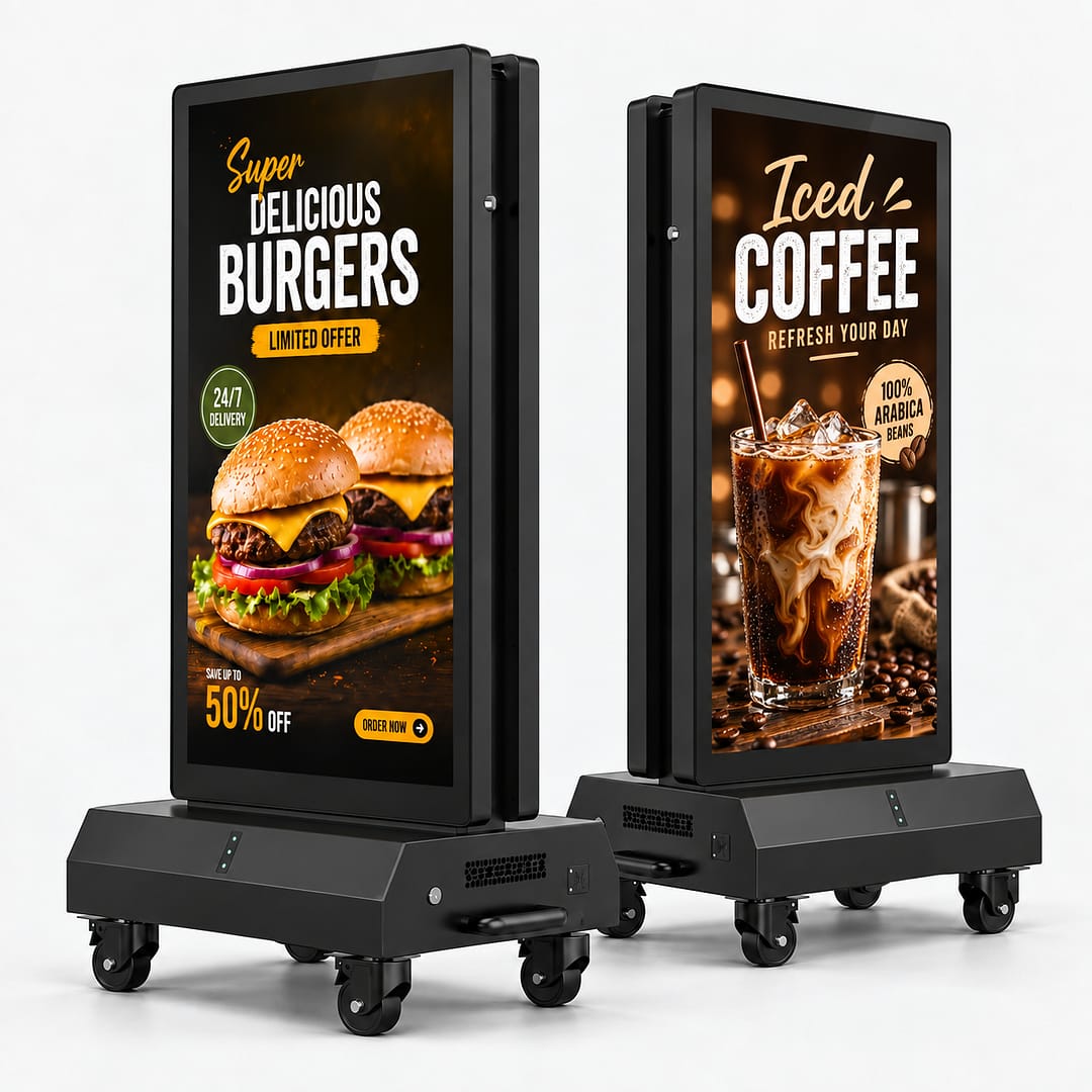 Double-sided Outdoor Electric Poster Screen