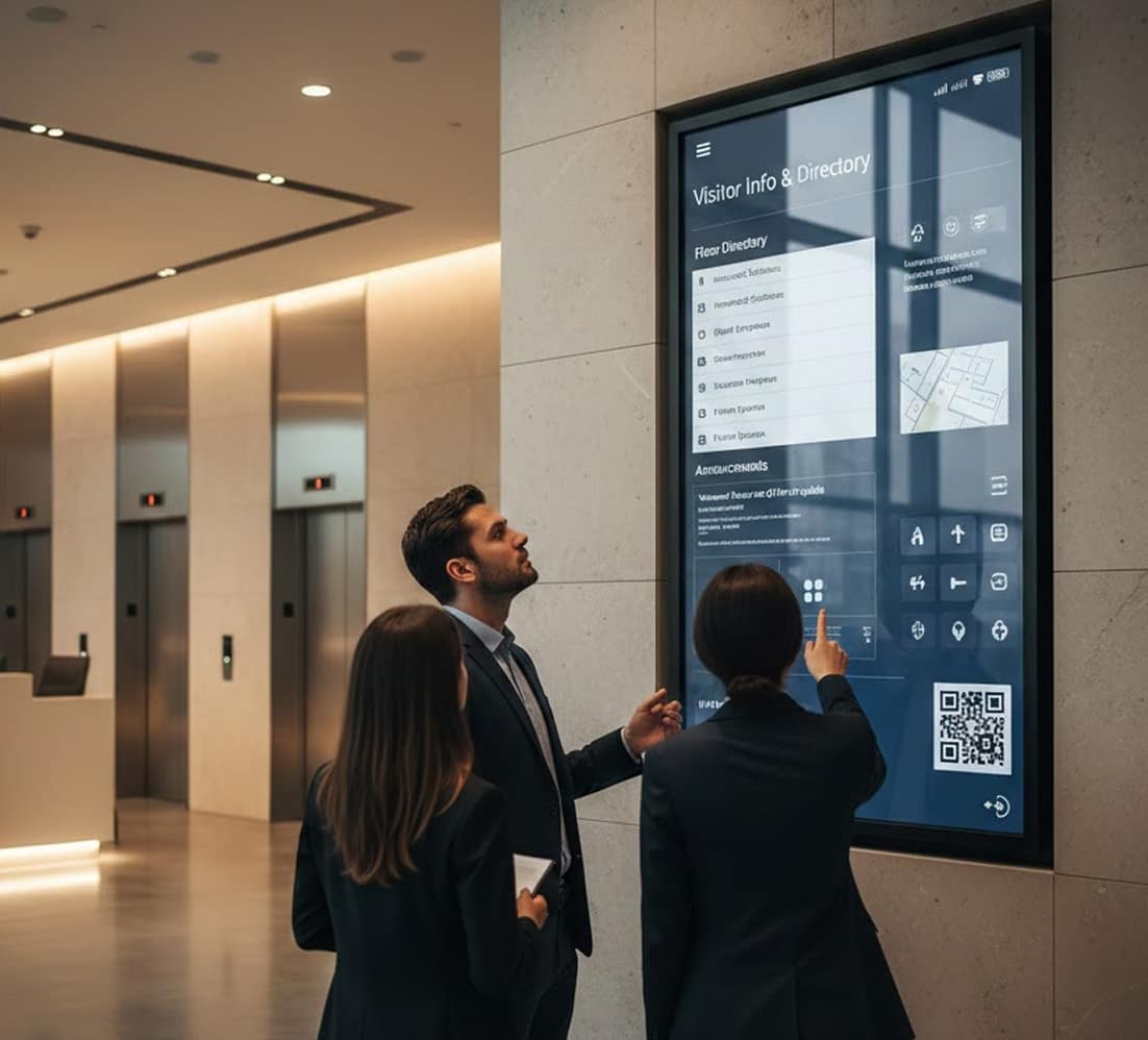 Digital information board