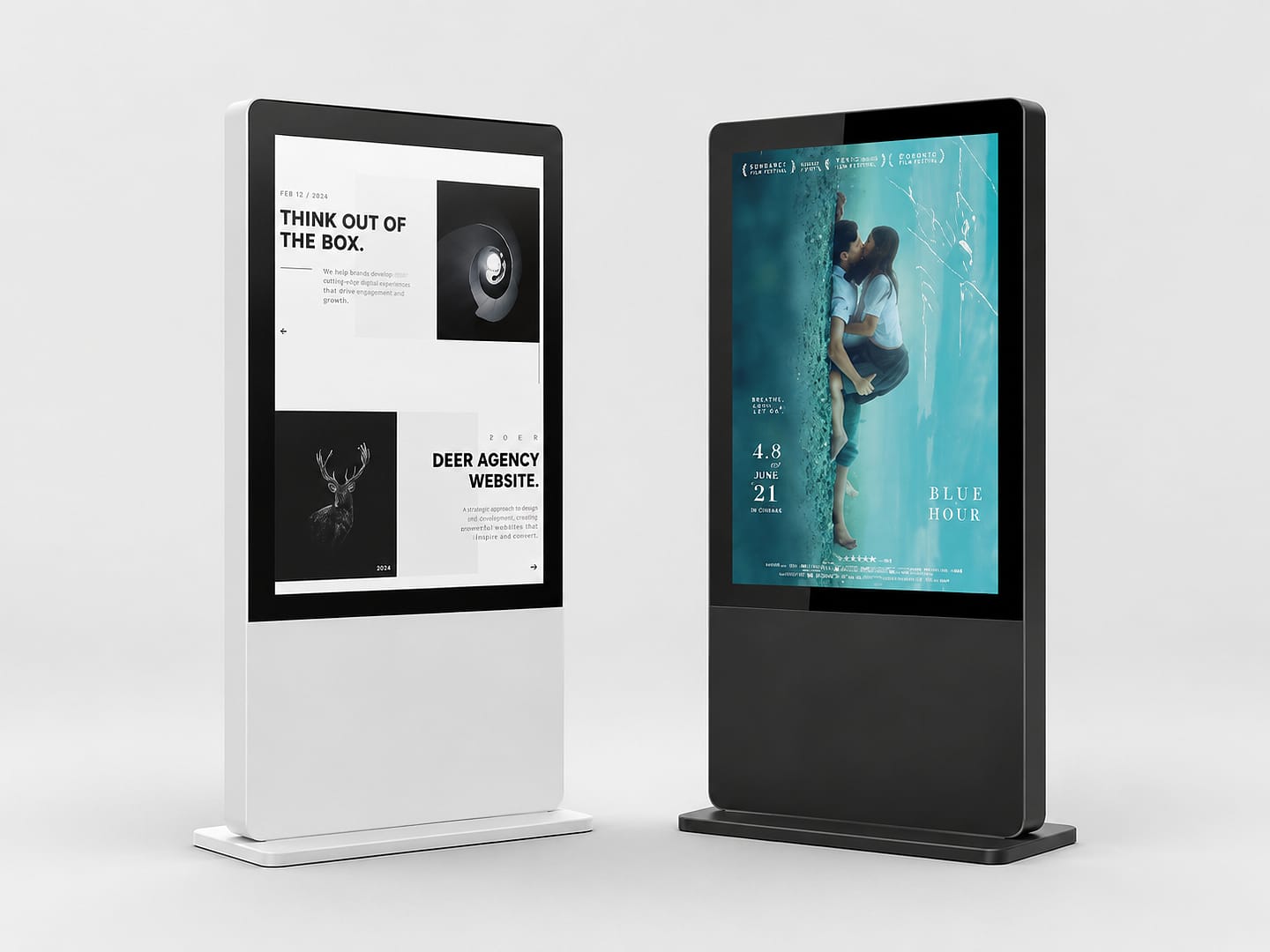 Outdoor Freestanding Touch Screen