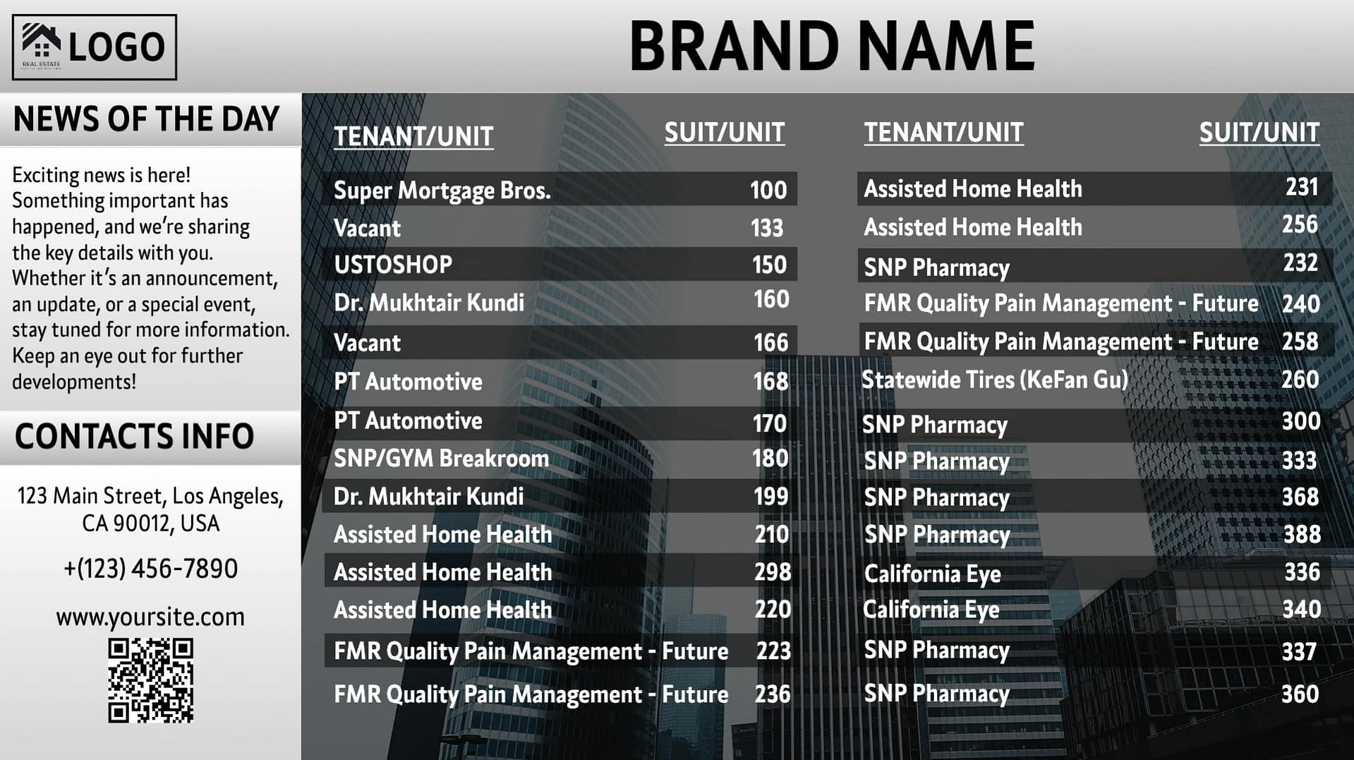 Digital Directory | Interactive Building Directory Screens