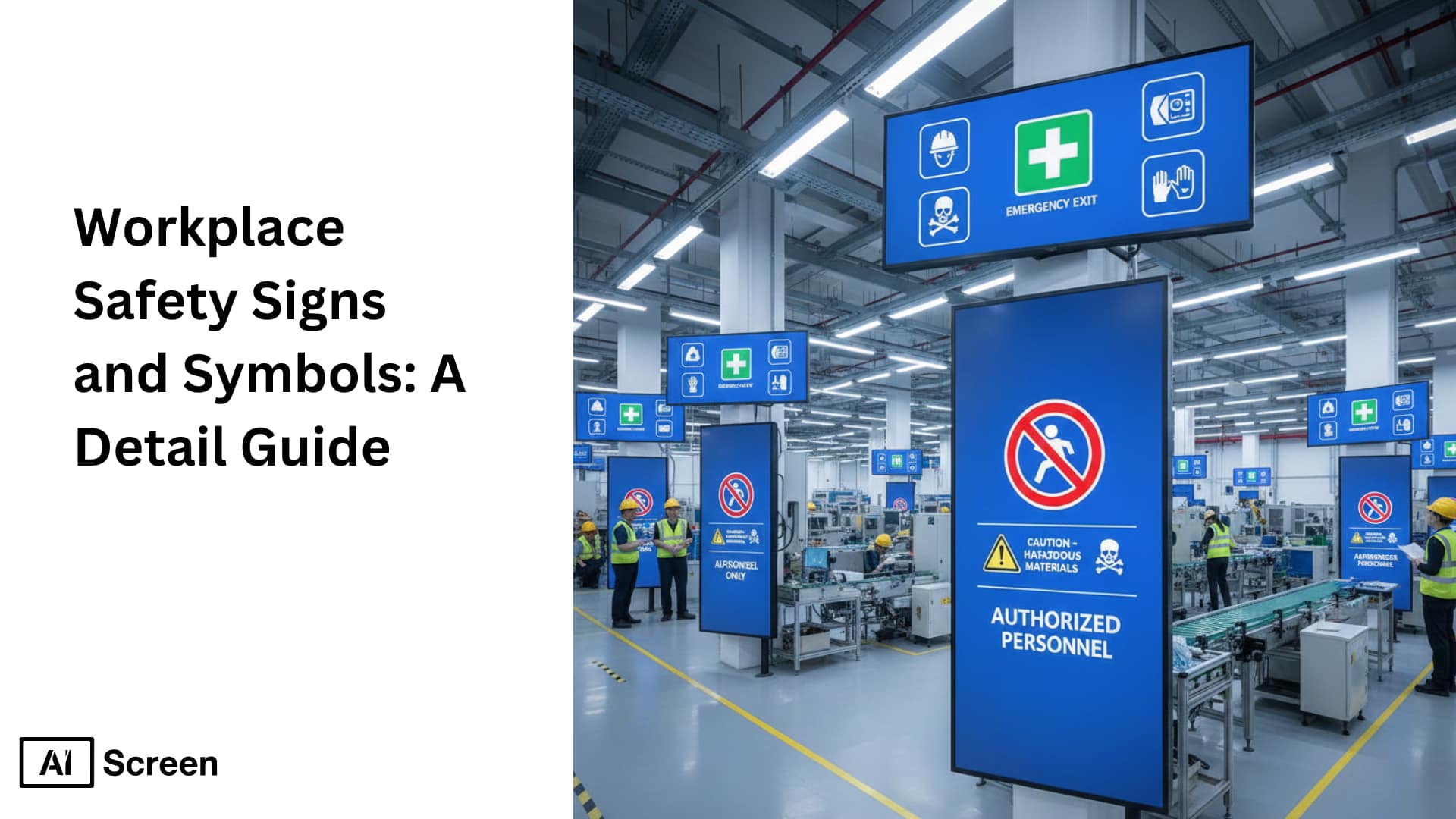 Workplace Safety Signs and Symbols: A Detail Guide