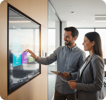 Corporate Digital Signage for Offices | AIScreen