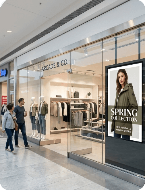 Retail Digital Signage