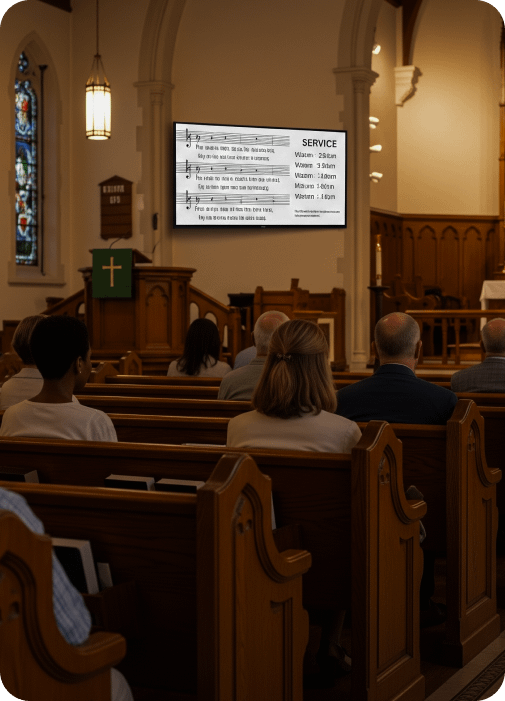 Digital Signage for Churches