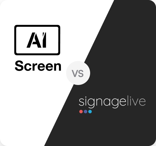 AIScreen vs. SignageLive