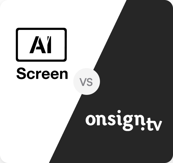 AIScreen vs. OnSign TV