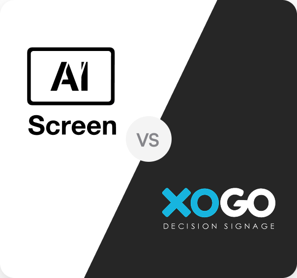AIScreen vs. Xogo