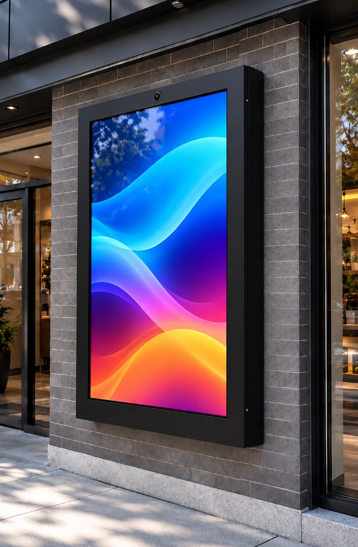 Outdoor Wall Mounted Display 1 Outdoor Wall Mounted Display