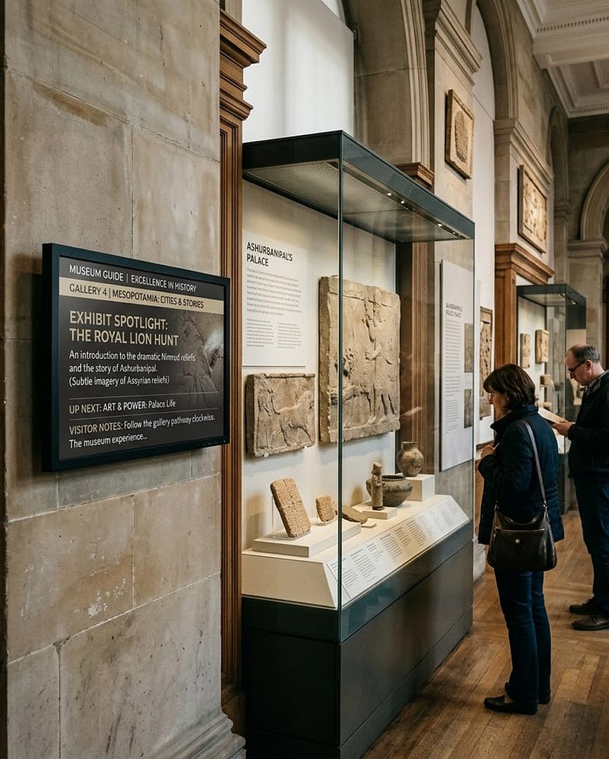 Digital Signage for Museum