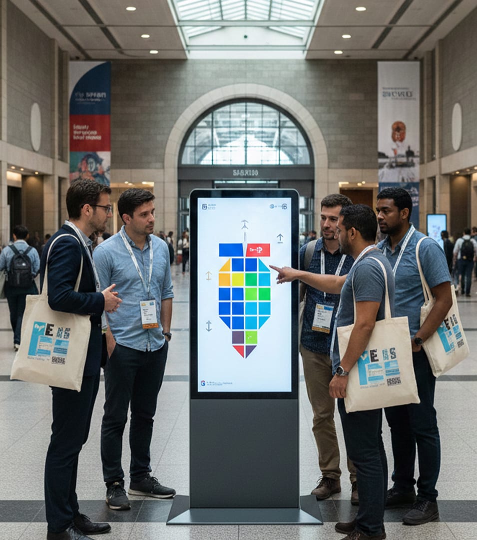 Wayfinding digital signage