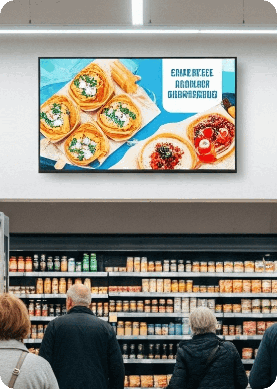Digital signage for Convenience Store