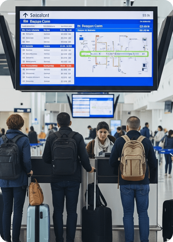 Digital Signage for Airports