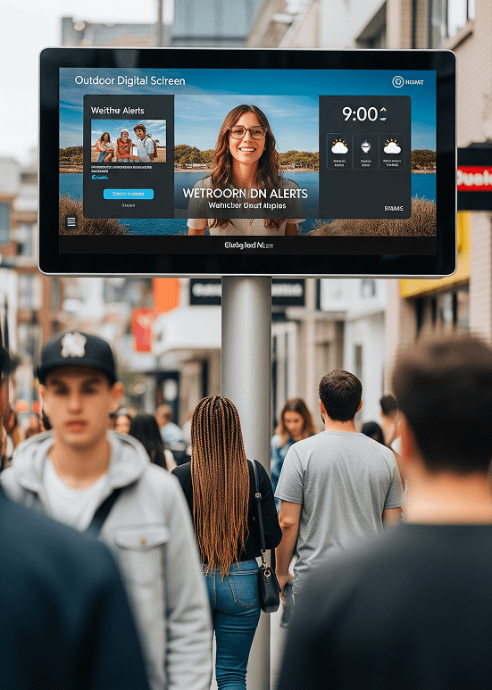 Digital Signage for Outdoor