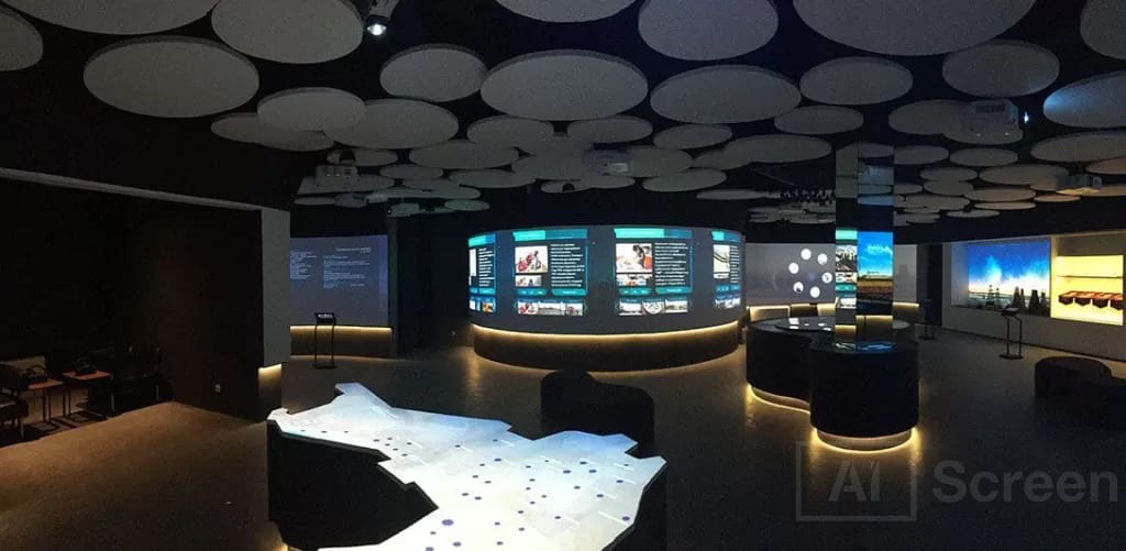 museum displays in art galleries to enhance visitor experience