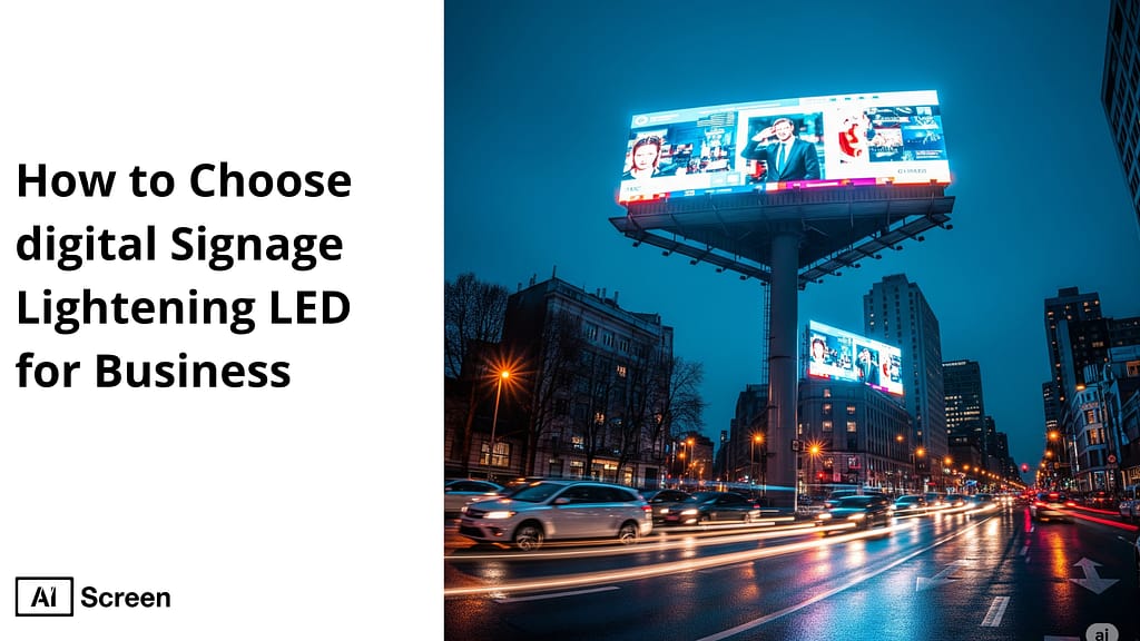 guide to choosing led signage lighting for your business