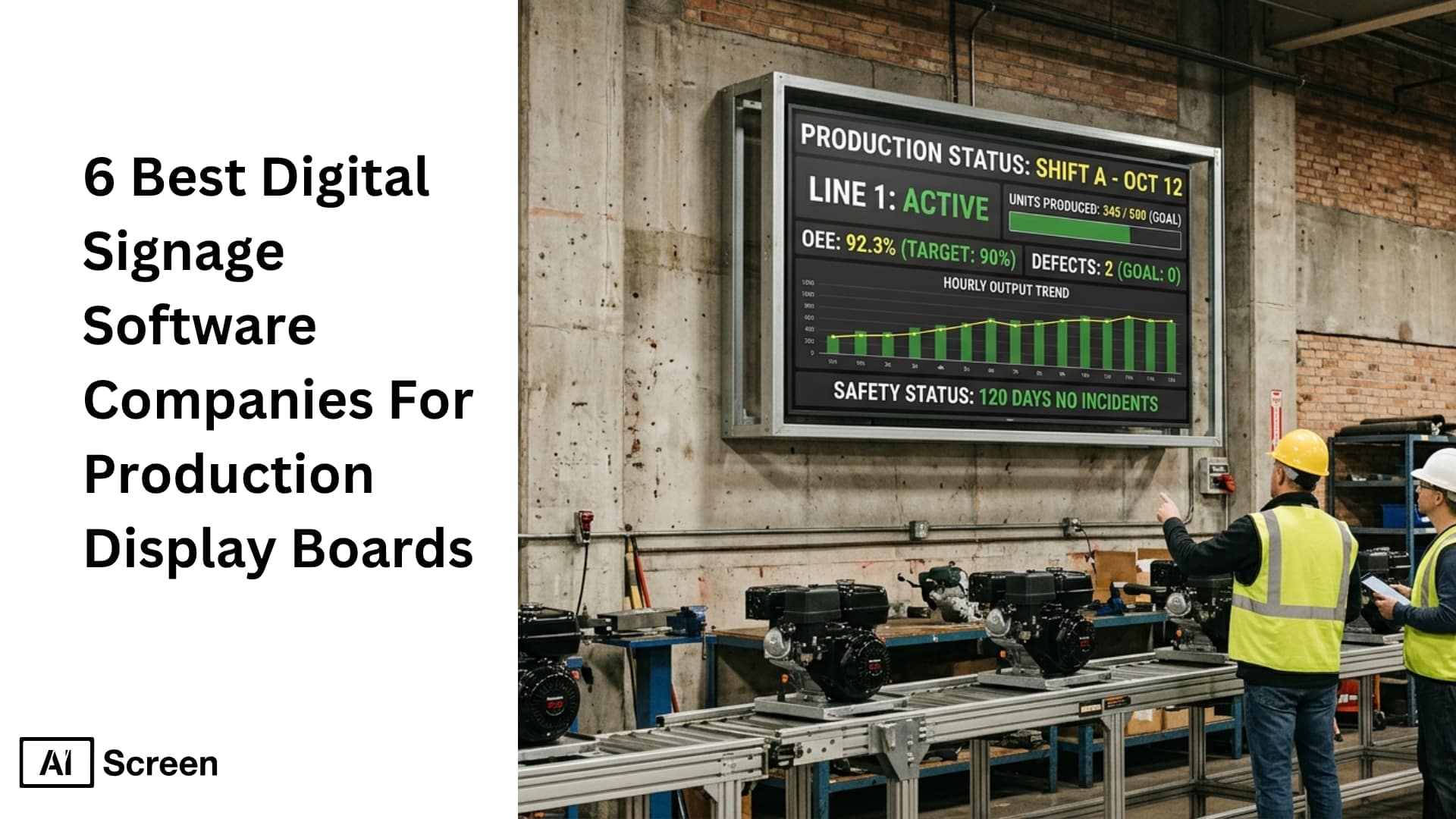 6 Best Digital Signage Software Companies For Production Display Boards