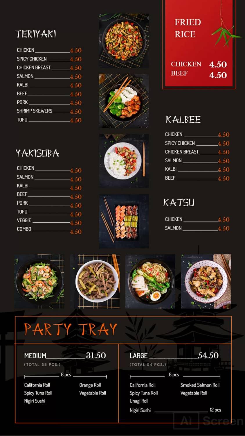Teriyaki Menu V Dark 2