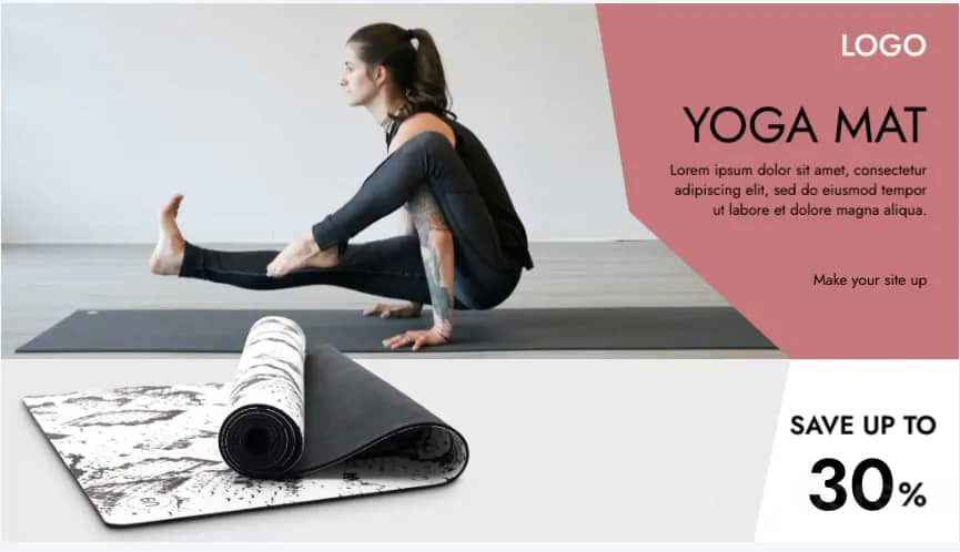 yoga digital signage