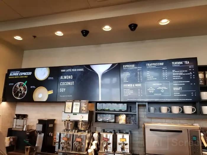 Starbucks Digital Signage Shop