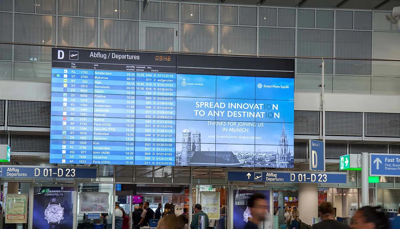 Best Digital Signage Airport of 2023 (Ultimate Guide) AIScreen