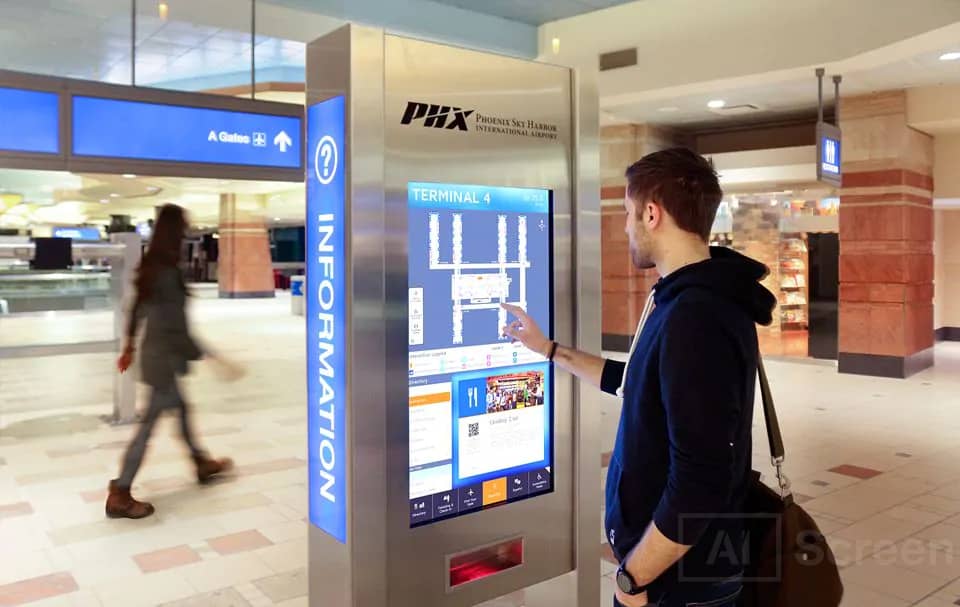 Best Digital Signage Airport of 2023 (Ultimate Guide) - AIScreen