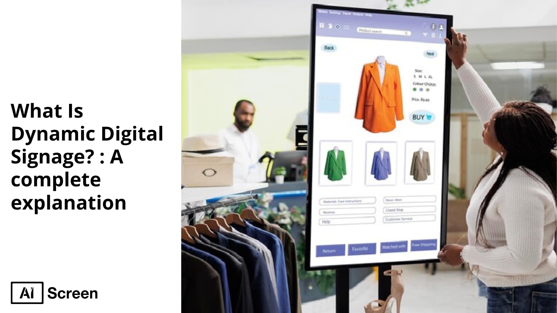 What is Dynamic Digital Signage? : A complete explanation