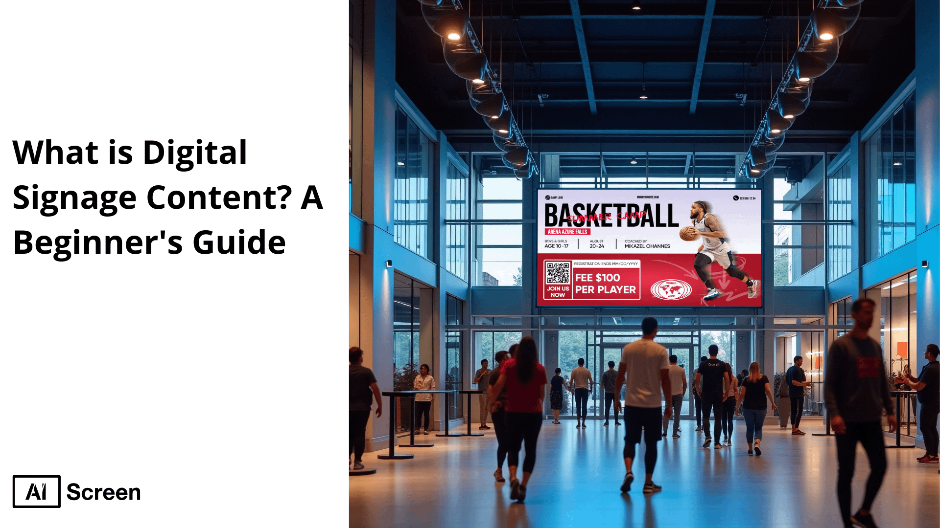What is Digital Signage Content? A Beginner's Guide 1 what is digital signage content? a beginner's guide
